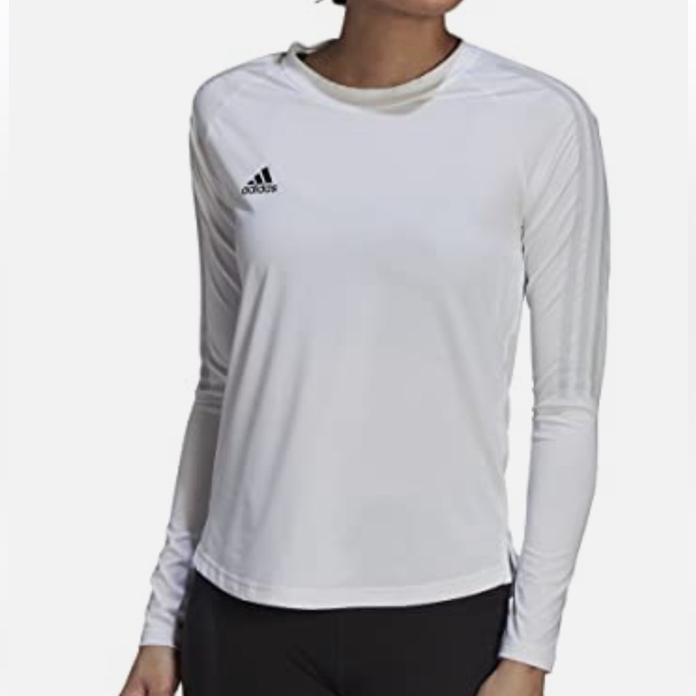 NWOT Adidas Hi Low Jersey Long Sleeve top, size L